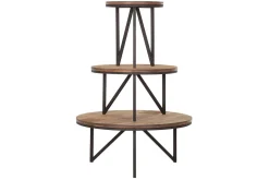 Couchtisch Odeon Teak natur D 40 cm