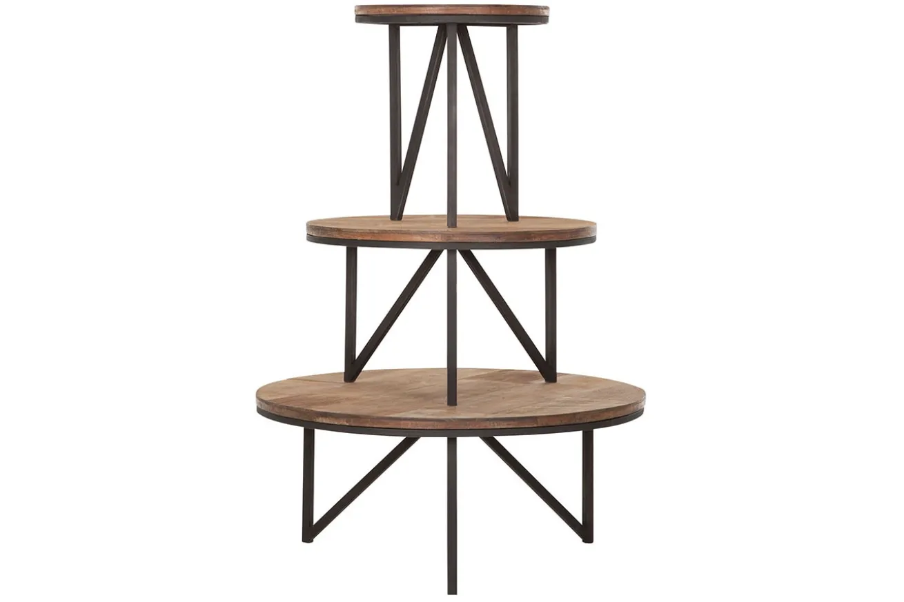 Couchtisch Odeon Teak natur D 60 cm
