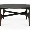Couchtisch PI Mahagoni D 80 cm