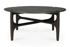 Couchtisch PI Mahagoni D 80 cm
