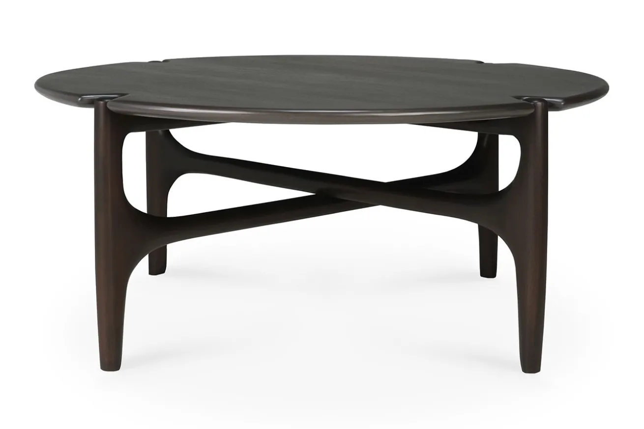 Couchtisch PI Mahagoni D 80 cm