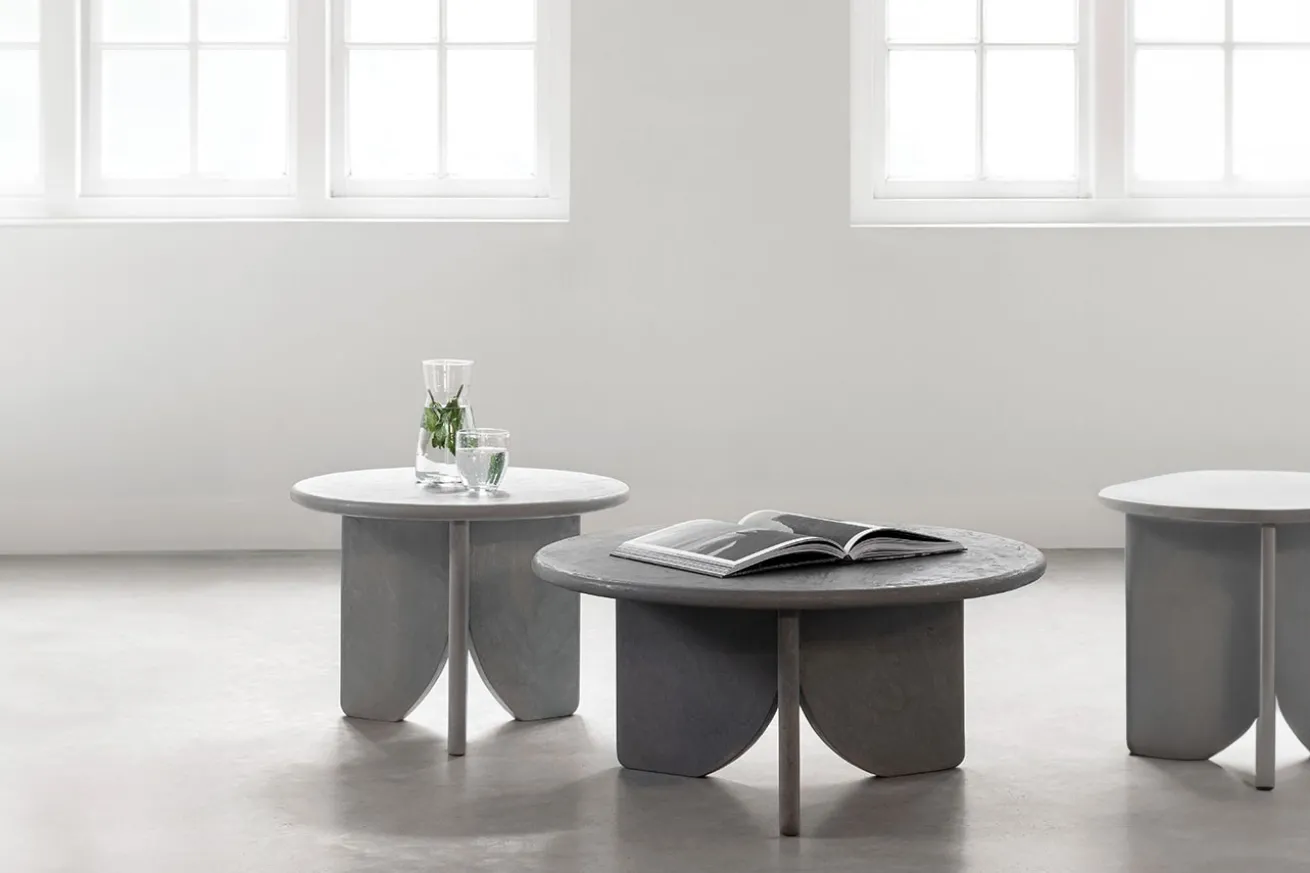 Couchtisch Set Melo Air Mortex grau