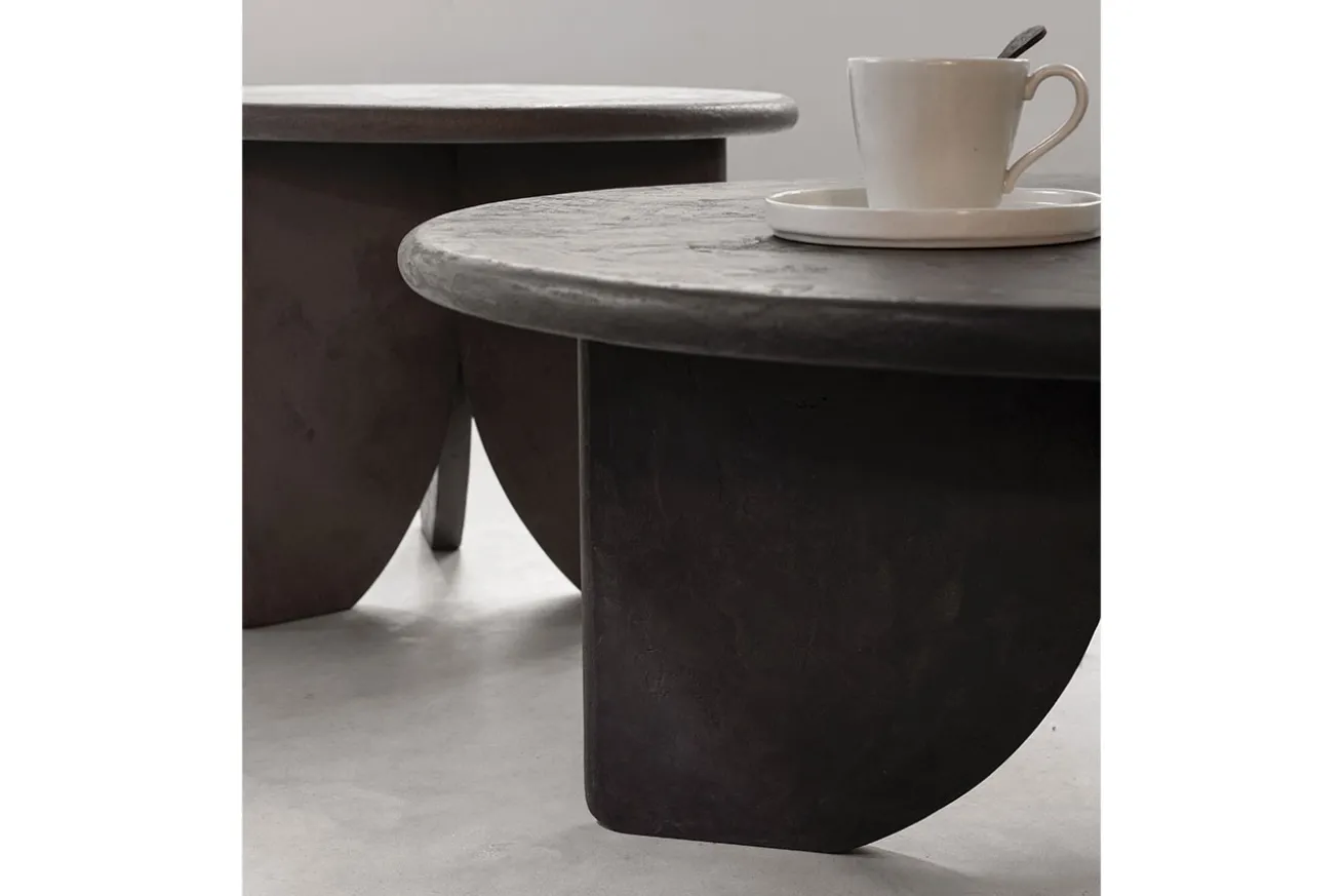 Couchtisch Set Melo Air Mortex schwarz