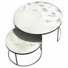 Couchtisch Set Nesting rund clear