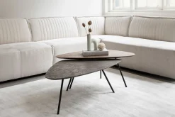 Couchtisch Set Plectro Air eckig 2-farbig