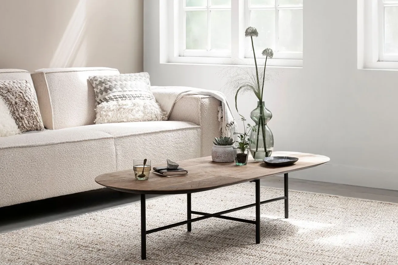 Couchtisch Soho Teak oval B 150 cm