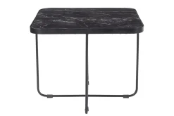 Couchtisch spring I Marmor schwarz 38 cm