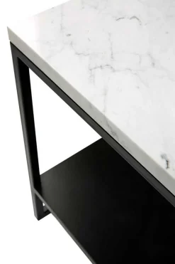 Couchtisch Stone Marmor weiss B 120 cm