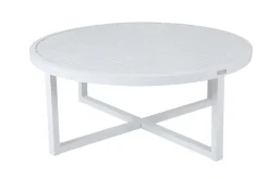 Couchtisch Vevi weiss D 100 cm
