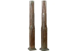Dekosäule Massivholz H ca 150 cm