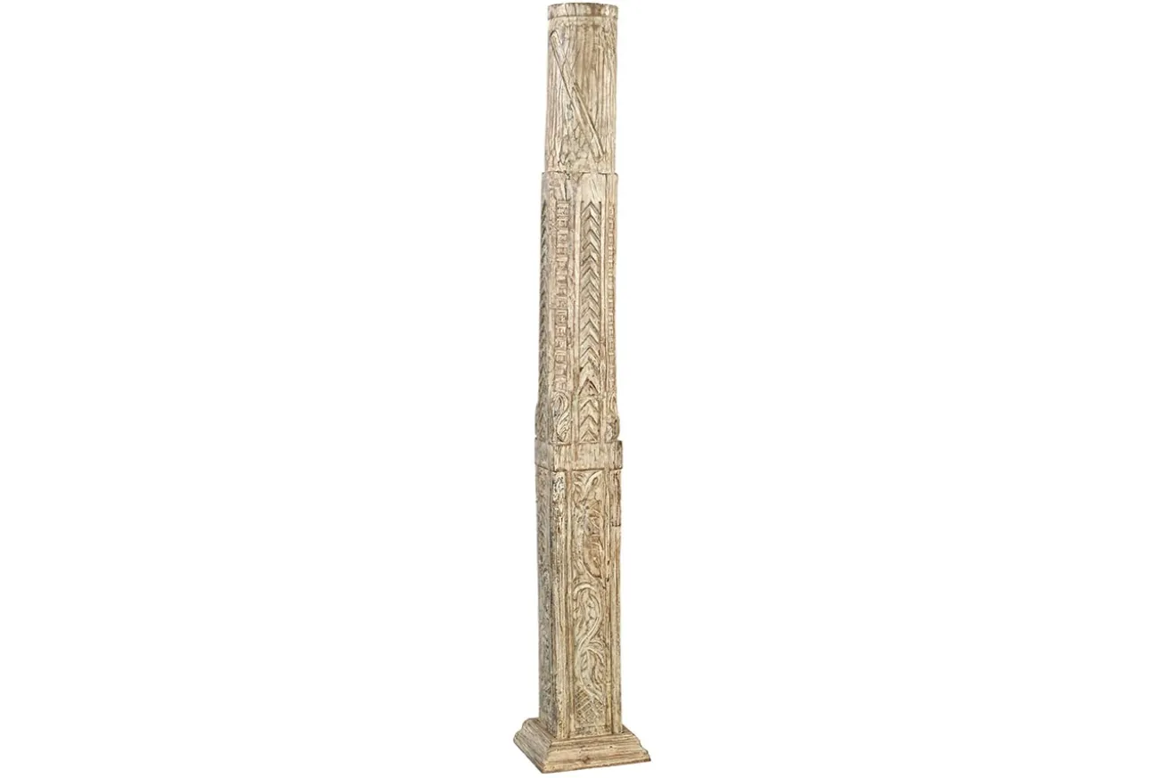 Dekosäule Massivholz H ca 150 cm