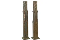 Dekosäule Massivholz H ca 150 cm
