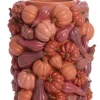 Dekovase Pumpkin rot H 33 cm