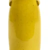 Dekovase Terrakotta gelb
