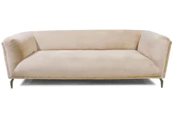 Designersofa Aston Stoff hellbeige