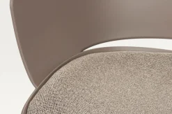 Designerstuhl Jessi Kunststoff taupe