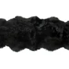 Doppelfell schwarz B 180-190 cm
