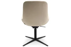 Drehsessel W-Club Low Leder creme
