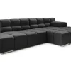 Ecksofa Cube Stoff anthrazit