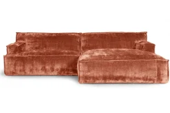Ecksofa Plantes Cord khaki