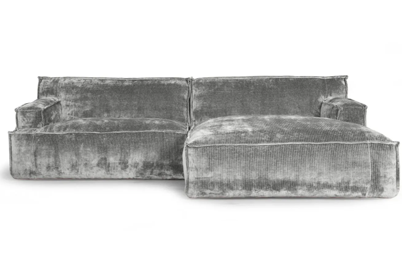 Ecksofa Plantes Cord rost
