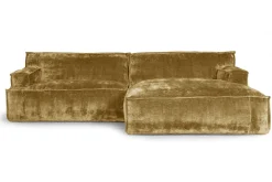 Ecksofa Plantes Cord rost