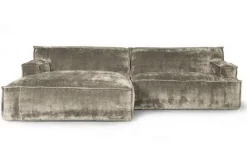 Ecksofa Plantes Cord taupe