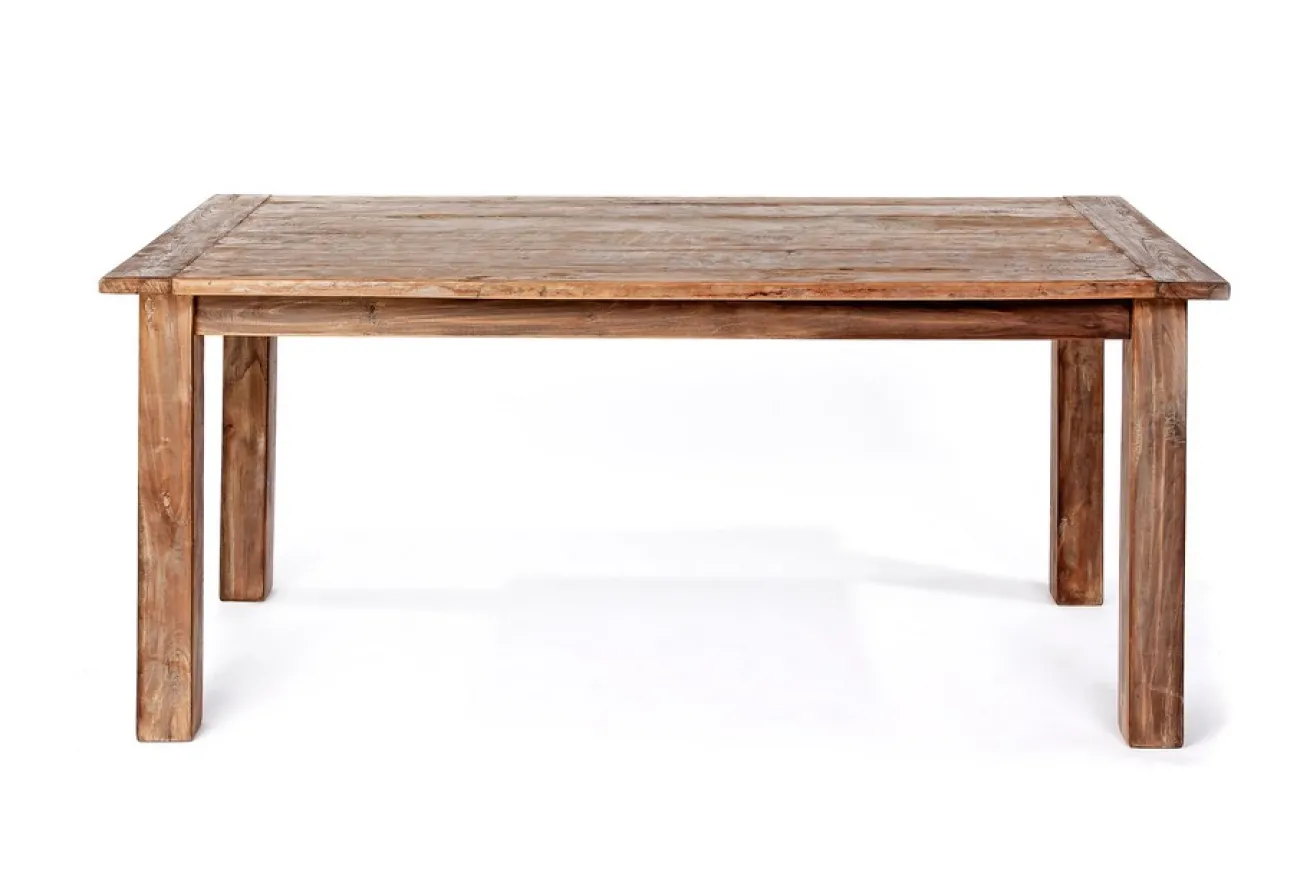 Elba Esstisch Teak rustikal 120 cm