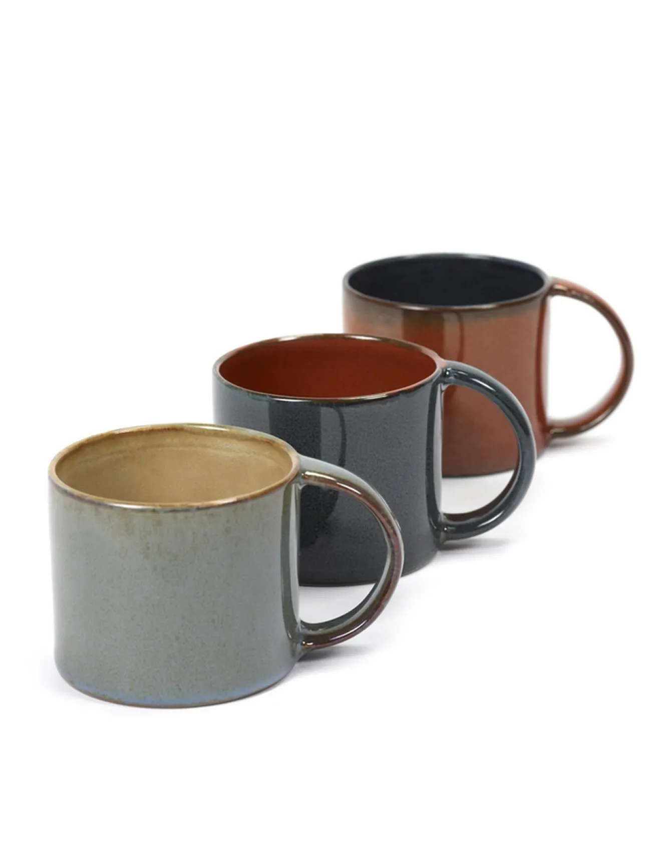 Espressotasse Terres de Reves rost dunkelblau