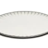 Essteller Steingut weiß D 27 cm