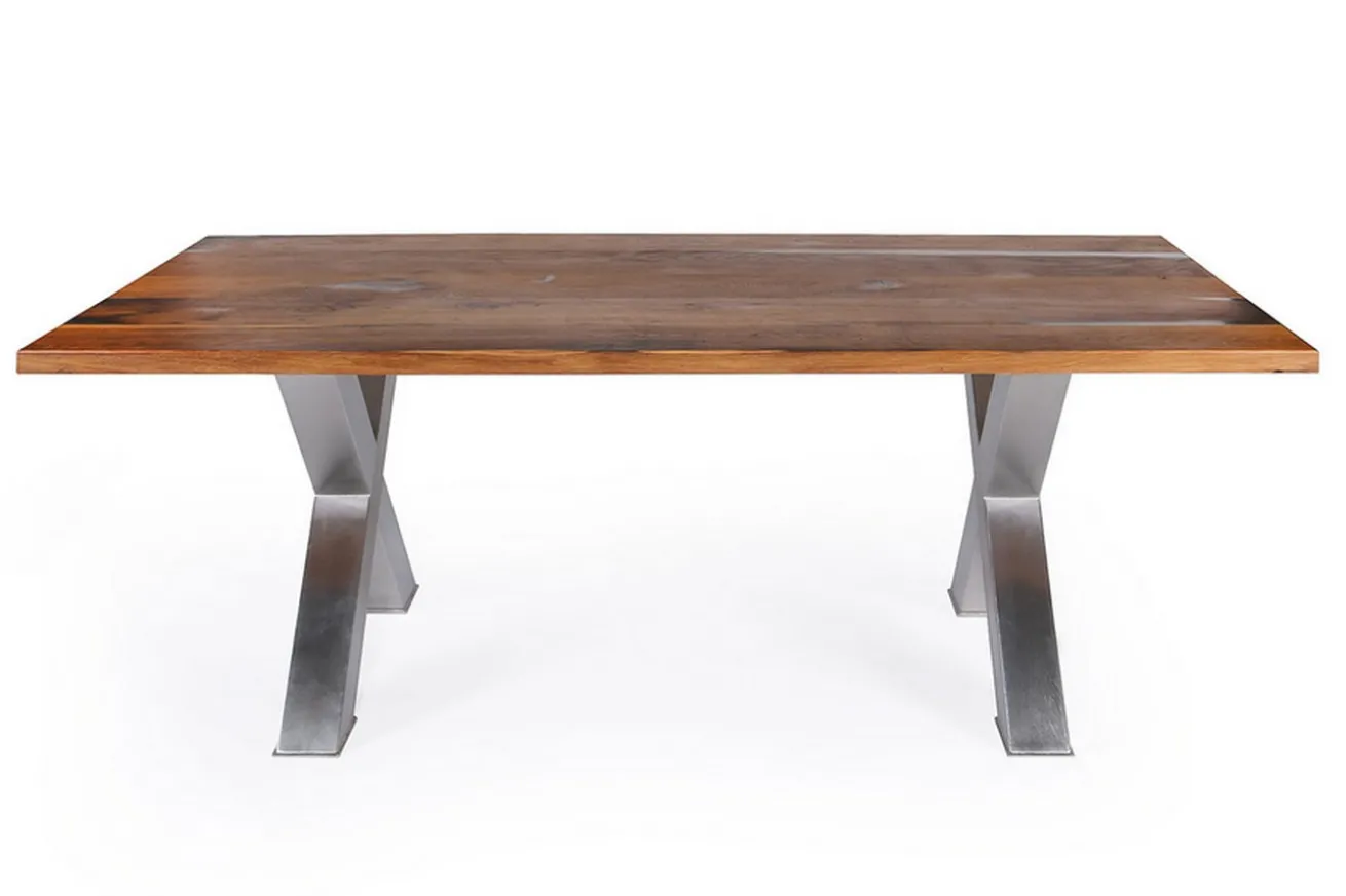 Esstisch aus Scheunenholz Bohlen 200*101*76 cm