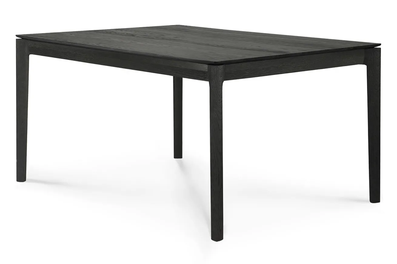 Esstisch Bok Eiche schwarz 140 cm