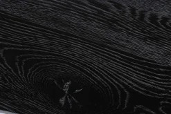 Esstisch Can oval Eiche massiv schwarz