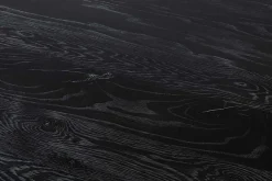 Esstisch Can oval Eiche massiv schwarz