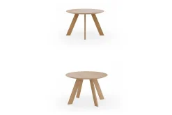 Esstisch Circle Eiche massiv ab D 100 cm konfigurierbar