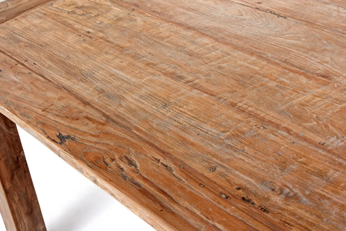 Esstisch Elba Teak rustikal 140 cm
