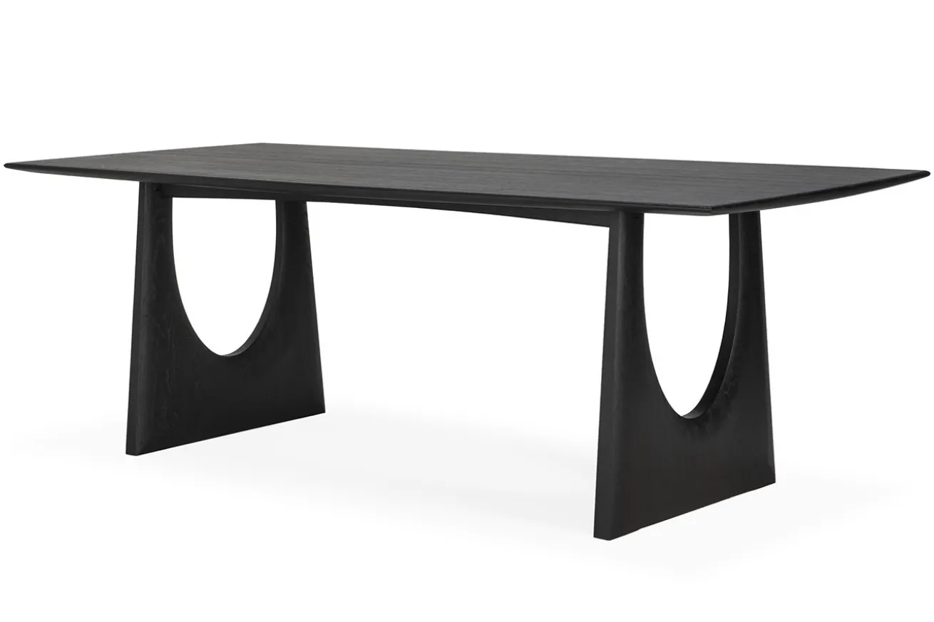 Esstisch Geometric Eiche schwarz B 220 cm