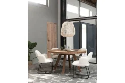 Esstisch Ibiza Teakholz D 160 cm