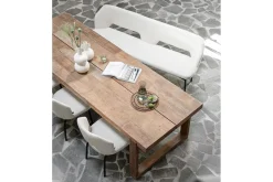 Esstisch Ibiza Teakholz 220 x 100 cm