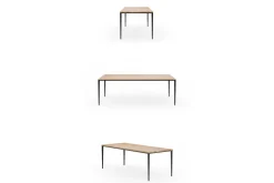 Esstisch Icon Eiche massiv ab 160 cm konfigurierbar