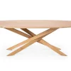 Esstisch Mikado Eiche massiv oval B 267 cm