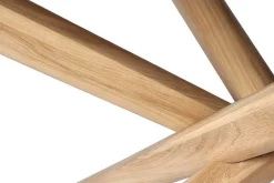 Esstisch Mikado Eiche massiv D 150 cm