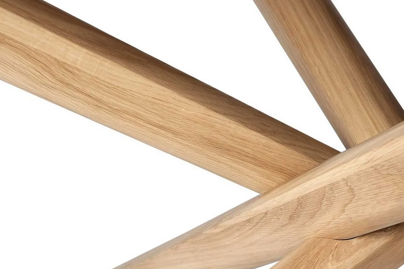 Esstisch Mikado Eiche massiv D 150 cm