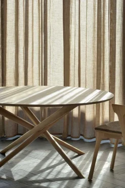 Esstisch Mikado Eiche massiv D 150 cm