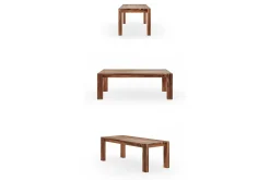 Esstisch Pier One Nussbaum massiv 160