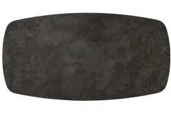 Esstisch Soho Mortex schwarz B 210 cm