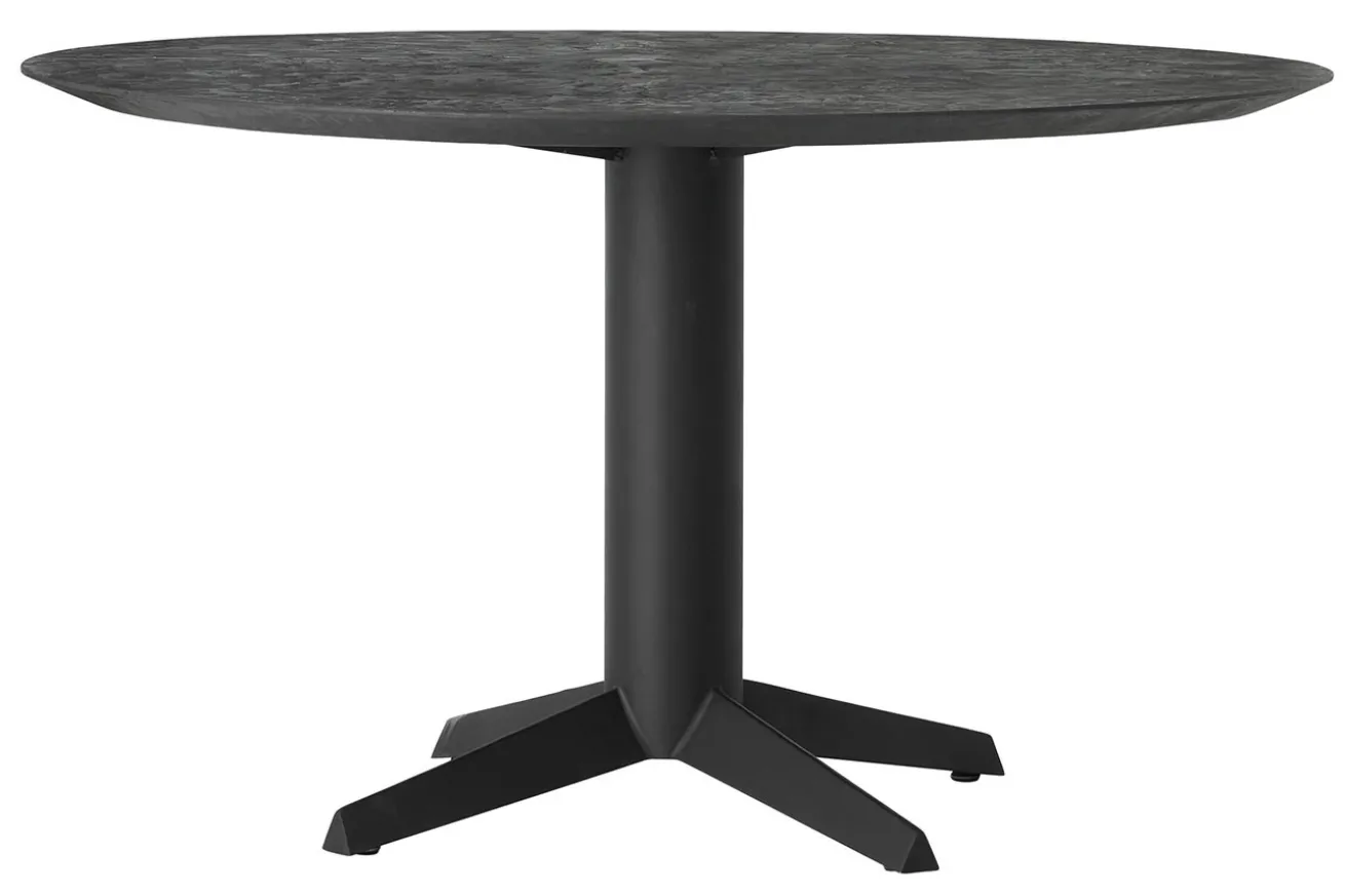 Esstisch Soho Mortex schwarz D 130 cm