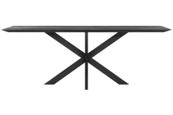 Esstisch Timeless Black Teak schwarz B 210cm