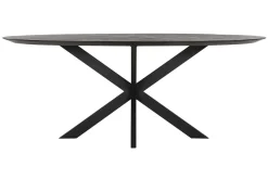 Esstisch Timeless Black Teak 200x100cm