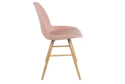 Esszimmerstuhl Albert Kunststoff rosa